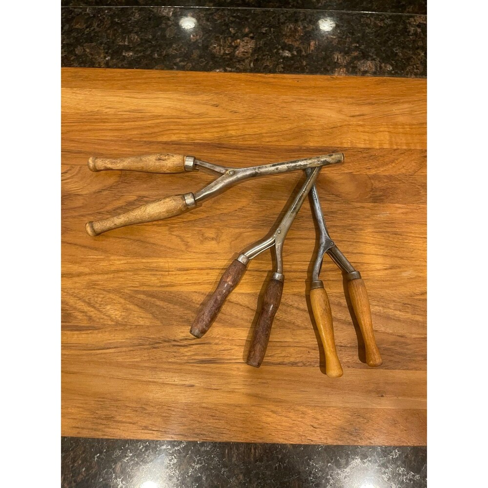 3 Vintage Curling Irons
